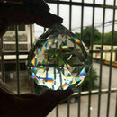 50MM DIY FENG SHUI HANGING CRYSTAL BALL Sphere Prism Supply Rainbow Su Z9M0 H3J3