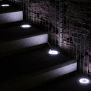 12 LED Solar Buried Light Waterproof Outdoor Lawn Ground Lamp (White Light)