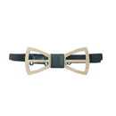 1pc Handmade Wood Bow ties Butterfly Ties Men Hollow out Wooden bow tie Hn