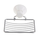 Stainless Steel Soap Holder Strong Vacuum Suction Cup Soap Storage Dish BoxME