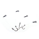 4 Ready Tied Chod Rigs Carp Fishing Tackle Barbless or Barbed Sizes 6, 8  OZ