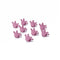 10pcs Crown Hair Clips Children Girls Claw Barrettes Mini Jaw Hairpin (09) A#S