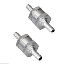 2pcs 6MM Non-Return One Way 1/4 Inch Air Fuel Oil Check Valve crude oil eng R5Q3