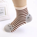 6PCS Womens Students Funny Socks Cute Cartoon Fun Funky Striped Warm Ladies Sock
