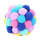 3Pieces Colorful Cat Ball Toys Pet Interactive