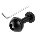 1" Ball Adapter with 1/4" Screw Underwater Housing Camera System Diving Arm
