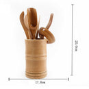 6-in-1 Chinese Gongfu tea accessory set, including needle, spoon, tea clip,