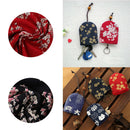 100x140cm Chinese Floral Plum Blossom Printed Sewing 100% Cotton Fabric Red