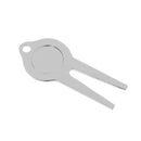New 2" Golf Divot Tool Pitch Mark Mini Tool - Lightweight and Portable