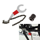 Bike Chain Convenient Remover Tool Whip Bottom Bracket Repair Freewheel Wre