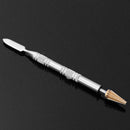 Dual Head Brass Head Leather Edge Oil Dye Pen Paint Roller Tool for Craft