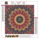 4 Pack Fantasy Flower DIY 5D Diamond Painting Full Drill Cross Stitch Home Decor