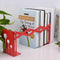 Creative Adjustable Bookends Black Metal Office Non-slip Magazine File Book W9U6