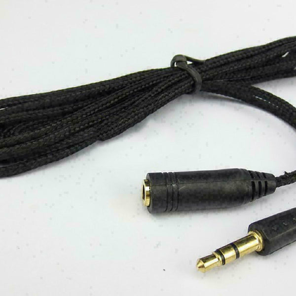 1/8" 10ft 3.5mm Stereo Audio Aux Headphone Extension Cord-Male Cable Female N2K9