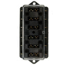 6 Way Fuse Holder Box Car Vehicle Circuit Blade Fuse Box Block LED Indi dsf BWN