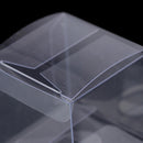 50PCS Wedding Favor Box Plastic Sweet Transparent PVC Cube Gift Candy Bag Sm- OZ