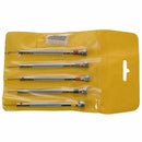 High quality screwdriver set 5 X 0.8-1.6mm flat blade head tip wrist watch