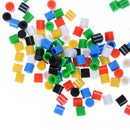 100pcs/lot  Plastic Cap Hat for 6*6mm Tactile Push Button Switch Lid Cover M&O