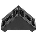 20Pcs 3030 90 Degree Black Aluminum Corner Bracket