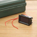 Red LED AC30-500V Digital Voltmeter Voltage Display Panel w/ 2 Wires