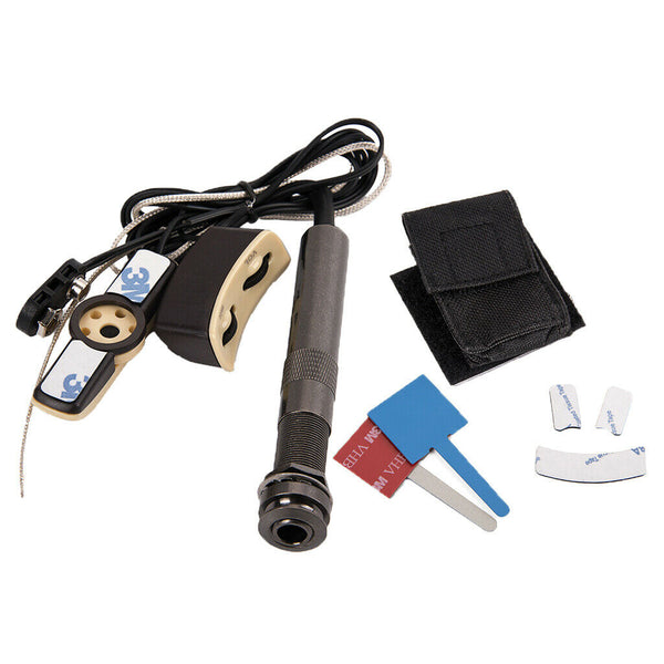 Acoustic Folk Guitar Soundhole Piezo Pickup Preamp with Endpin Plug