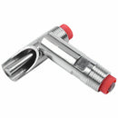 10 Pcs Pig Stainless Steel Automatic Waterers Nipple Animal Drinkers Livest