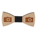 Fashion Creative Handcrafted Wooden Bow Tie Handmade For Women Men Wooden B