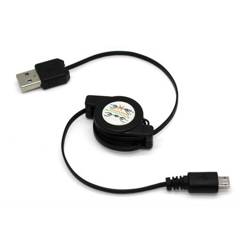 Retractable Micro USB Data Sync Charging Cable Cord Cell Phones Accessories