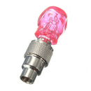 5X(LED light valve cap spoke light for bicycle Auto Bike Rim Tire red B8O1)