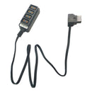D-Tap Splitter,1 to 4 D-tap male to 4x Female D-tap Power Splitter 65cm Long