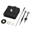 Black Hand DIY Quartz Clock Spindle Silent Movement Mechanism Repair Tool