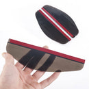 2PCS Rear View Side Mirror Visor Sun Rain Guard Protect Auto Accessories Black