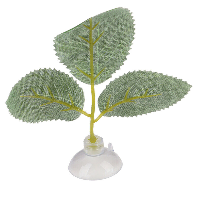 Aquarium Betta Leaf Artificial Plant Fish Oviposition Rest Bed Fish Tank DecFT
