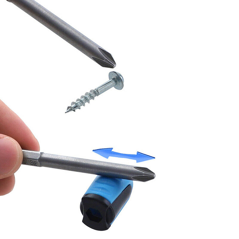 2 in 1 Magnetizer Demagnetizer for Electric Screwdriver Tips Bit Batch Head A