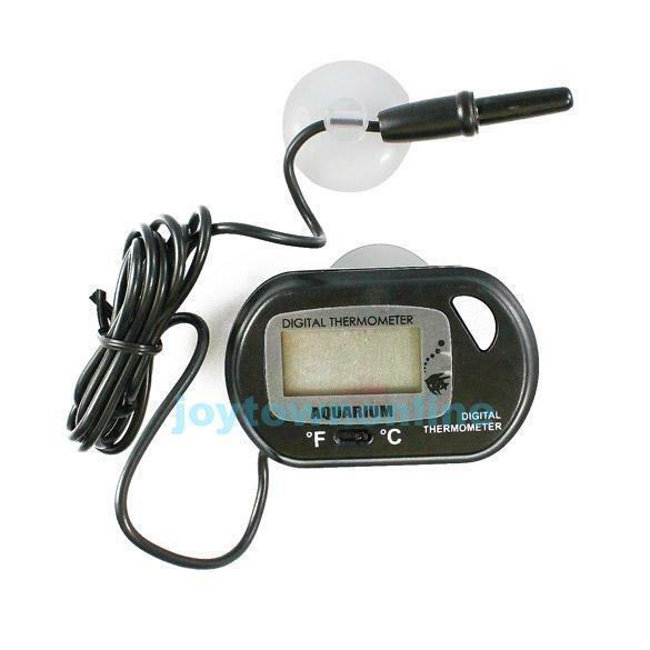 Digital LCD Fish Aquarium Water Tank Temperature Thermometer w/ 1M Sensor Cable