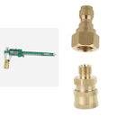 2pcs Brass Pressure Washer Parts Quick Connector Fittings M14 x 1.5 Male &