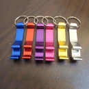 Key ring, 5 pieces, with bottle opener, small, keyring with ring N8M4