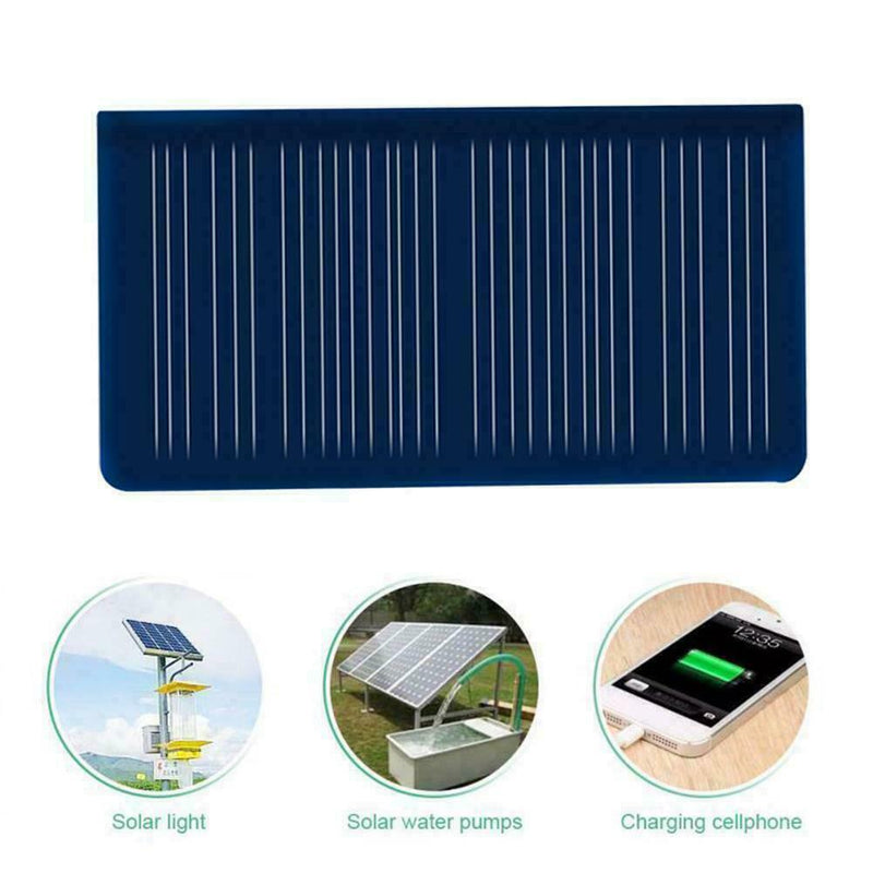 1.5W 12V Mini Cell Module Charger With 1M Wire Power Best Solar DIY Panel S N4F7