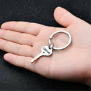 2X You Hold The Key To My Heart Forever Keychain Keyring Couple Lover Gift Del