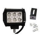 1pcs LED 18W Work Light Bar Driving Fog Spot Lamp For Offroad Car Truck TE TQY