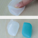 3pcs Silicone Toothbrush Head Cover Outdoor Travel Camping Protective Caps