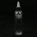 90x 2/4oz Empty Plastic Squeeze Bottle Condiment w/ Twist Top Cap Tip Applicator
