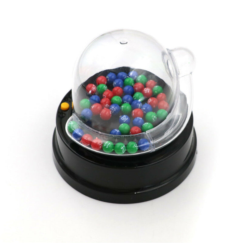 1Pcs  Electric Lucky Number Mini Lottery Shake Lucky Ball Picking Machine M&O