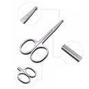 Fashion Mini Stainless Steel Facial Mustache Nose Scissors Makeup Tool Beau O8K3