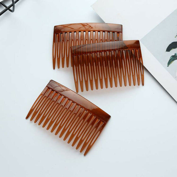4x 15 Teeth Plastic Hair Combs Pins Wedding Bridal Headdress Hair Jewelry