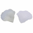 1000 Pcs Heart Shaped Red Rose Petals,Ivory white E2W8
