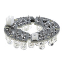 3Pcs DC 12V 24 Infrared IR LED Illuminated Board Module for Security Camera