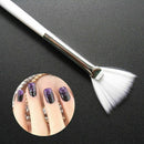 1Pc Pro Nail Art Pen Painting Drawing Brushes Fan Shape Manicure Design DIY J6O9