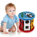 KID's Wooden Toys Children's Educational Toys Colorful Wooden Box Shape