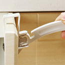 2pcs Kitchen Cabinet bags hooks Trash Garbage Bag Hanger Cupboard Door Rack Gw